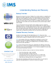 Understanding Backup and Recovery